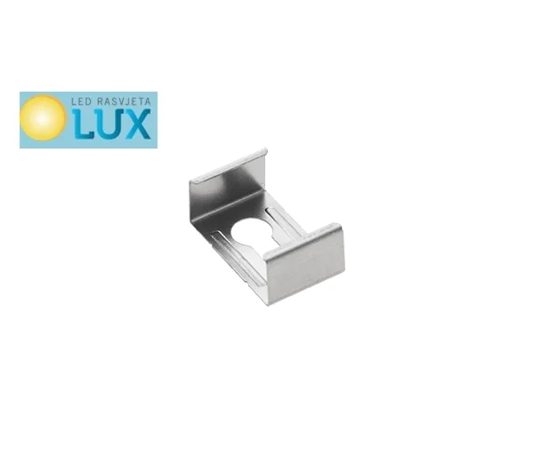 INOX KOPČA ZA MONTAŽU NADGRADNOG PROFILA ZA LED TRAKU ELM718_1