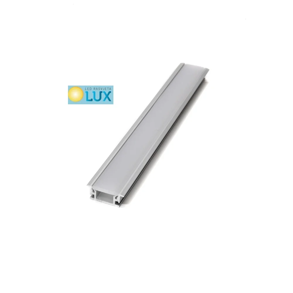 EL-403 PODNI UGRADBENI PROFIL ZA LED TRAKU 2M