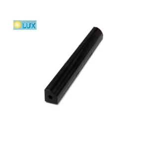 ALU PROFIL KUTNI CRNI 2m za led traku EL-1203