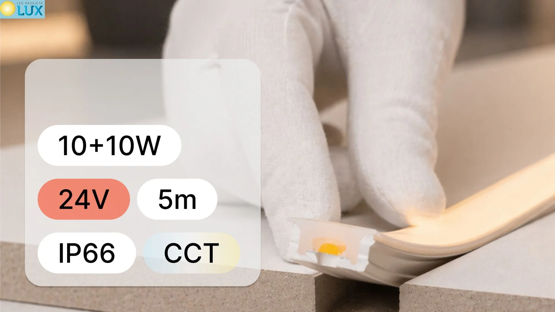 led rasvjeta lux 3dfw184Z