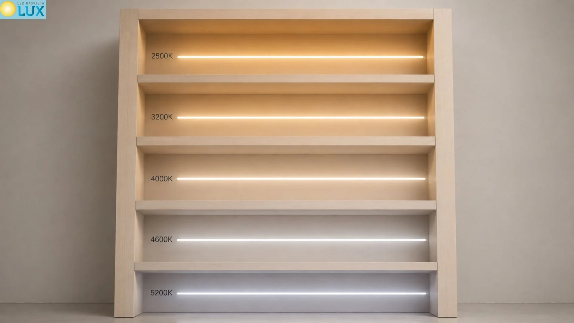 CCT 2500K-5200K LED TRAKA ZA NAMJEŠTAJ COB 24V 12W 10+10W 5m